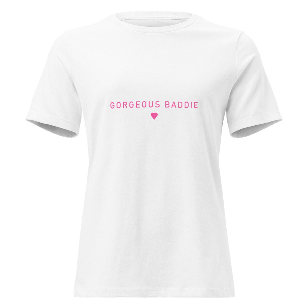 Gorgeous Baddie Minimal Women's Tee