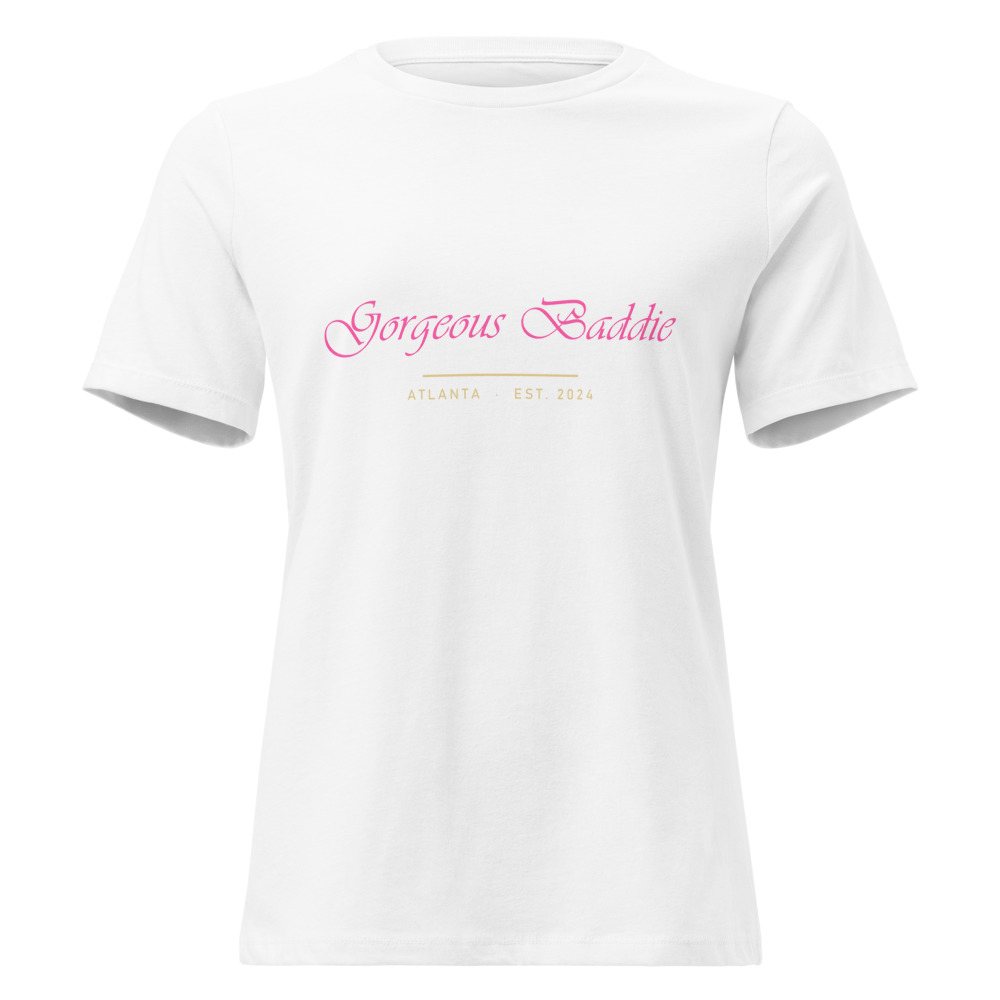 Gorgeous Baddie Signature Women's Tee Front