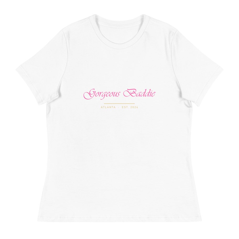 Gorgeous Baddie Signature Women's Tee Front