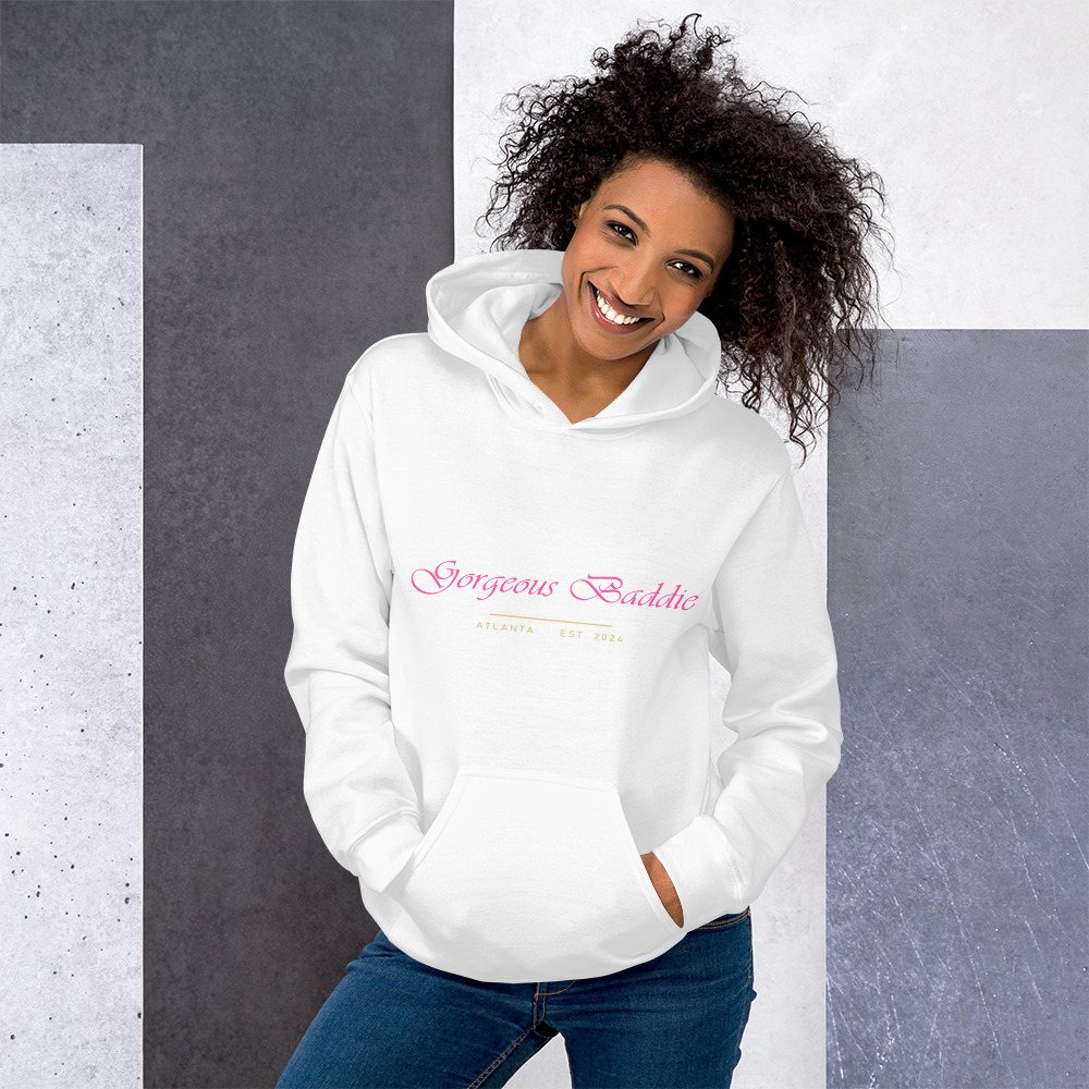 Gorgeous Baddie Signature Hoodie Front