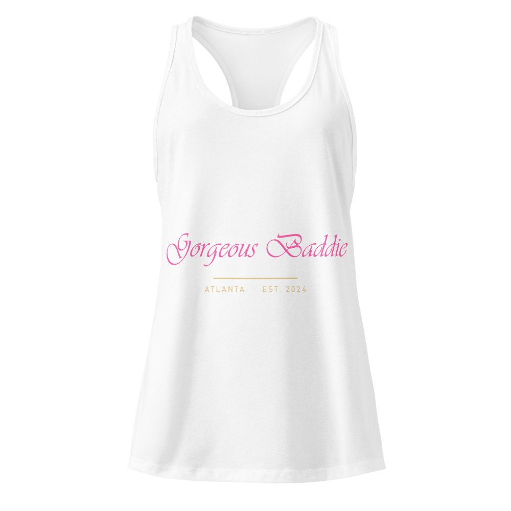 Gorgeous Baddie Signature Racerback Tank