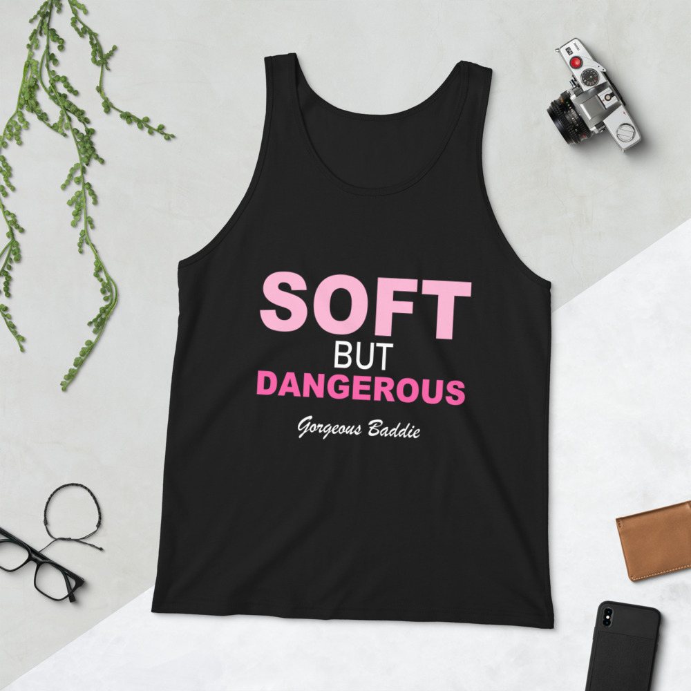 Gorgeous Baddie Soft But Dangerous Tank Front