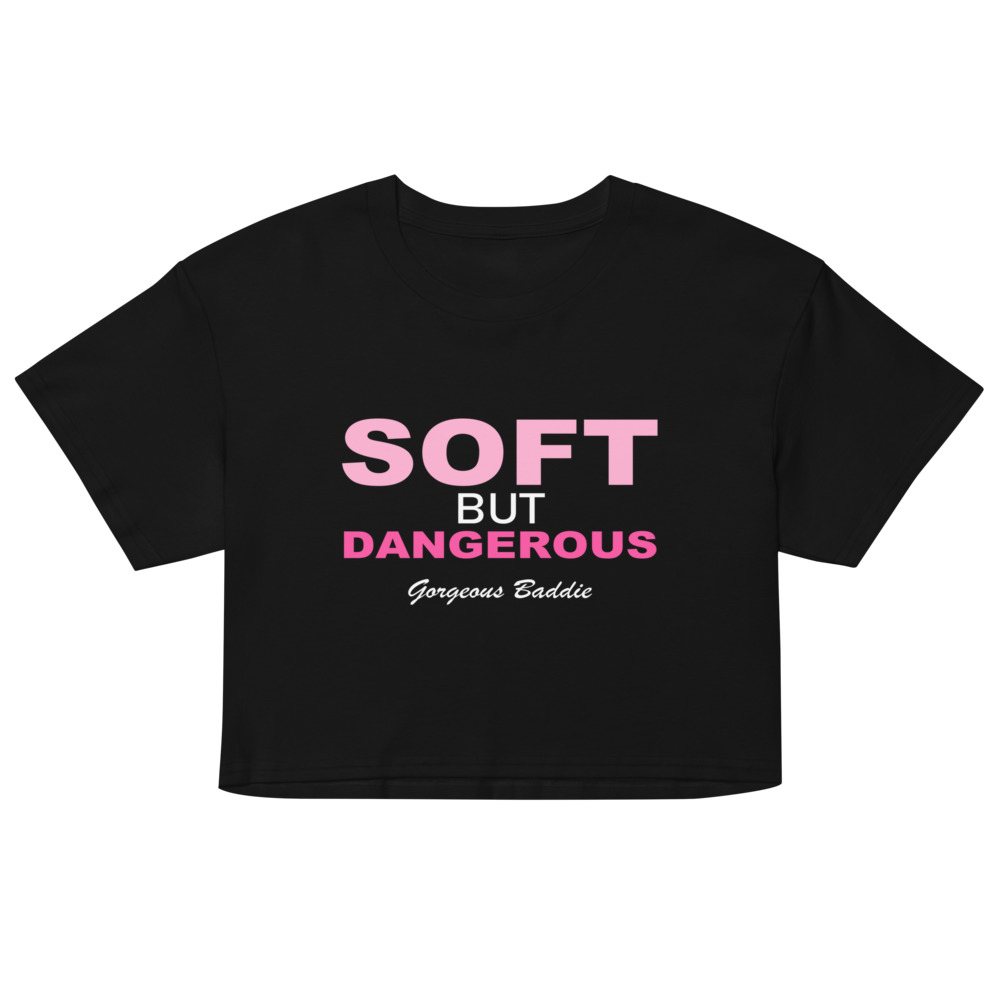 Gorgeous Baddie Soft But Dangerous Crop Top
