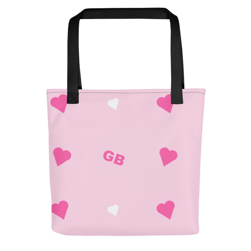 Gorgeous Baddie Hearts Tote Bag
