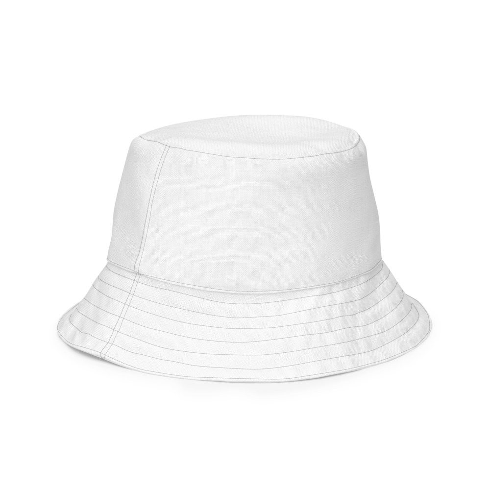 Gorgeous Baddie Hearts Bucket Hat Right Front Inside