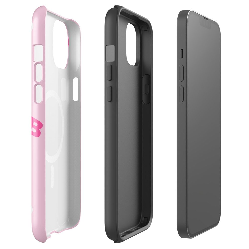 Gorgeous Baddie Hearts Phone Case Front