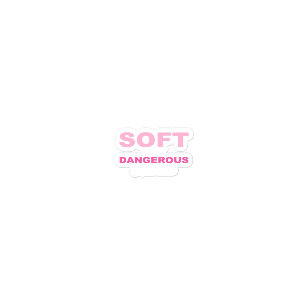 Gorgeous Baddie Soft But Dangerous Sticker