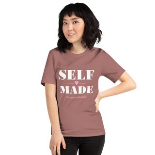 Gorgeous Baddie Self Made Lux Tee Front