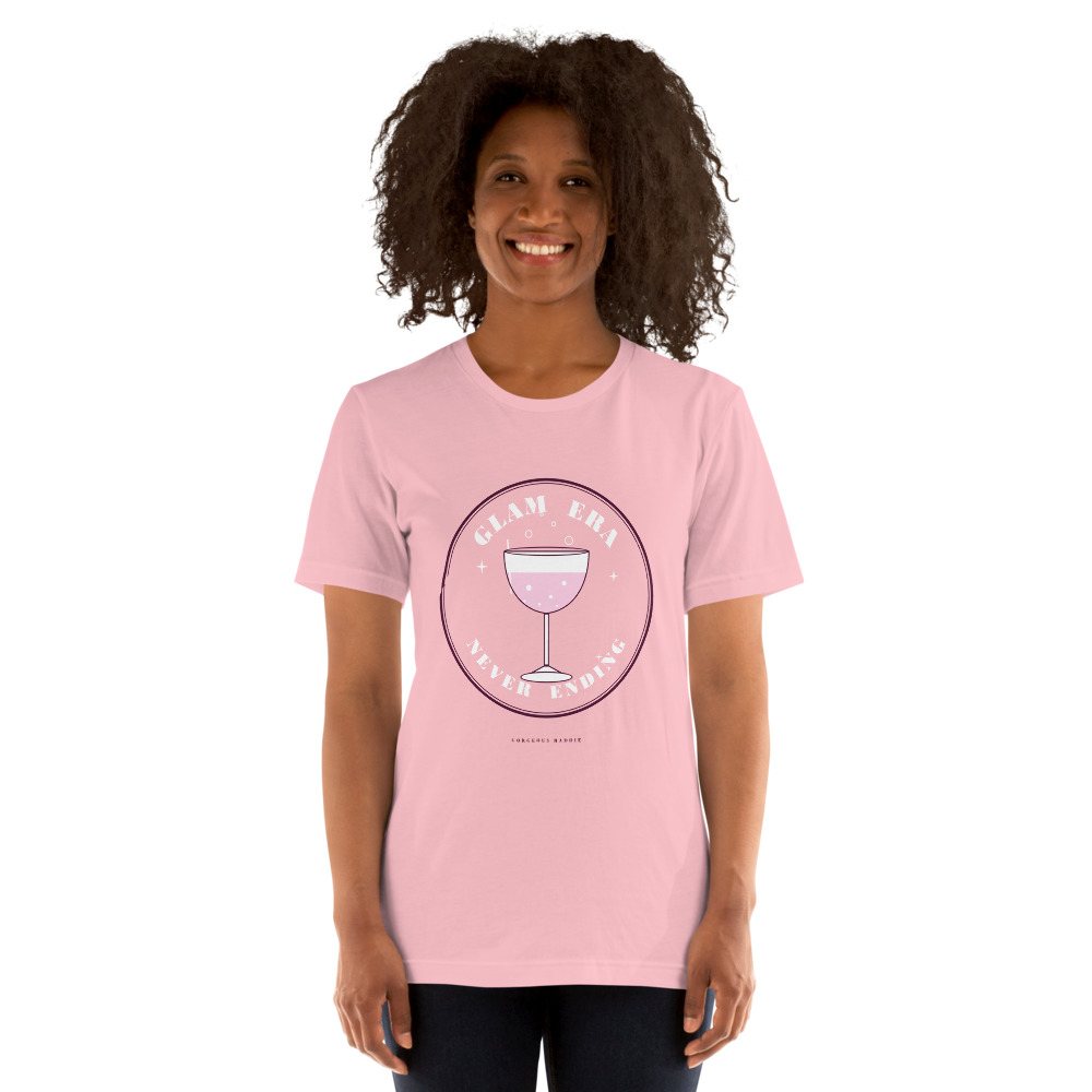 Gorgeous Baddie Glam Era Never Ending Boutique Tee Front