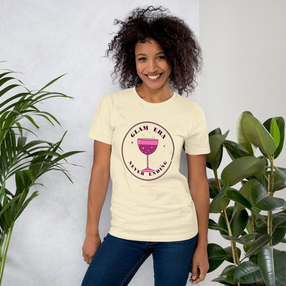 Gorgeous Baddie Glam Era Never Ending Boutique Tee White