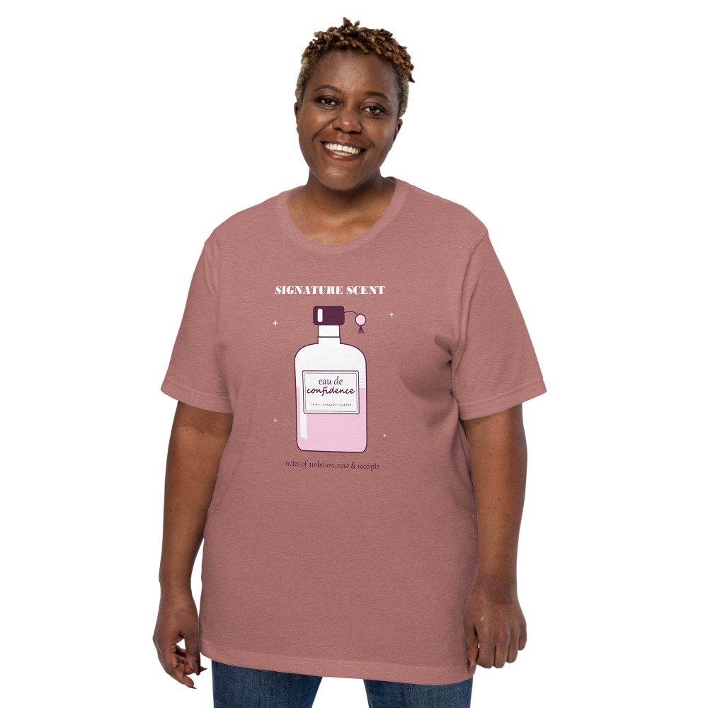 Gorgeous Baddie Signature Scent Confidence Boutique Tee Front