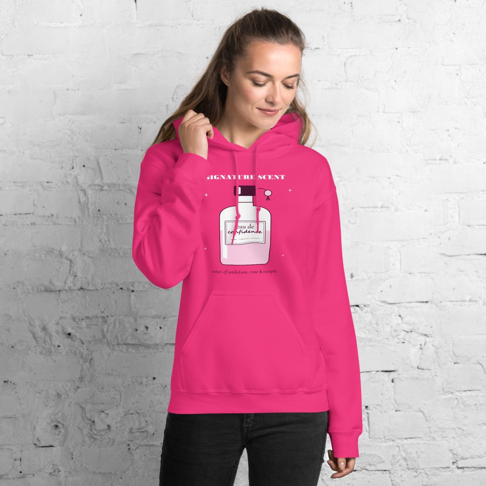 Gorgeous Baddie Signature Scent Confidence Boutique Hoodie Front