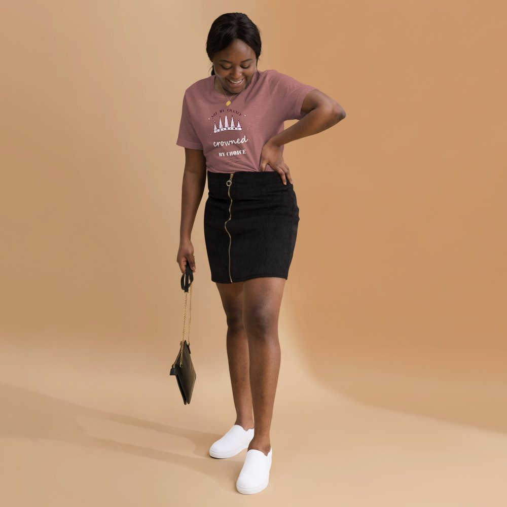 Gorgeous Baddie Crowned By Choice Boutique Tee Front