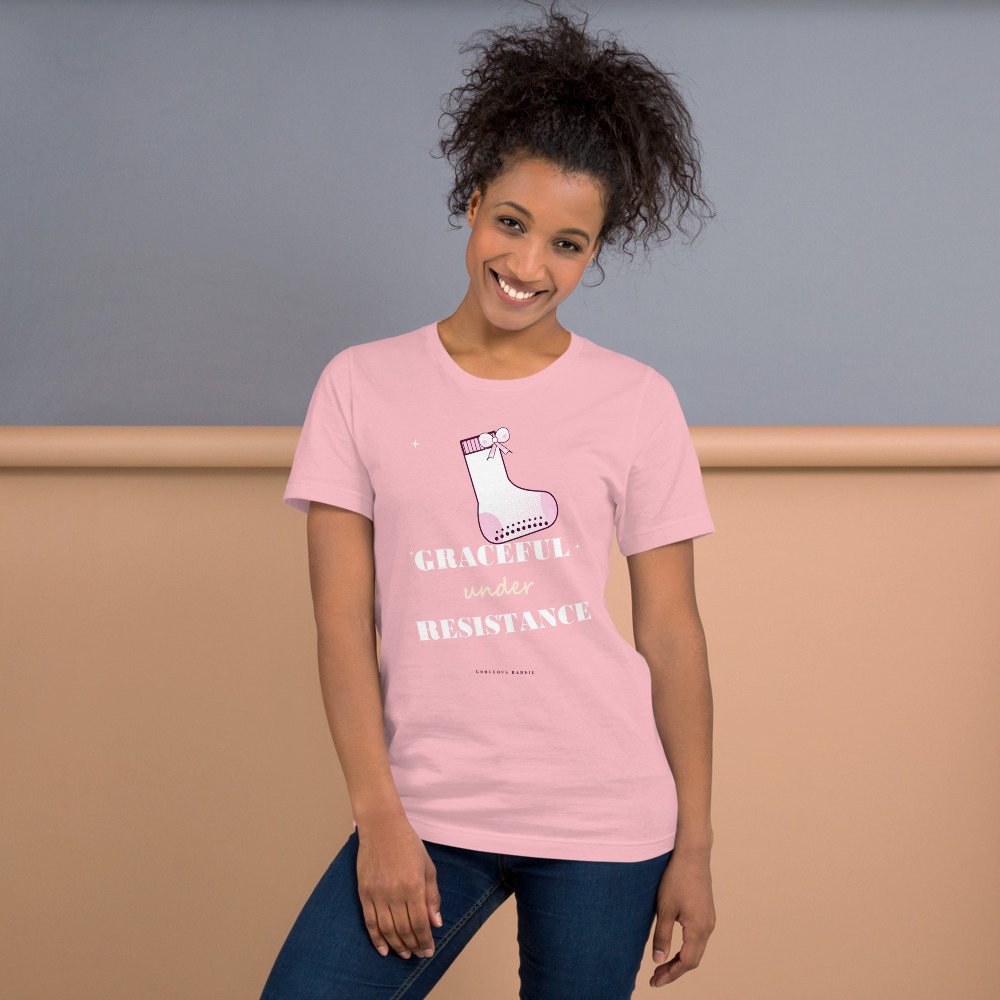 Gorgeous Baddie Graceful Under Resistance Boutique Tee Front