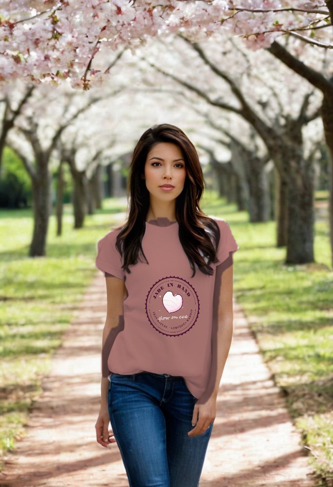 Gorgeous Baddie Jade In Hand Glow Boutique Tee Lifestyle