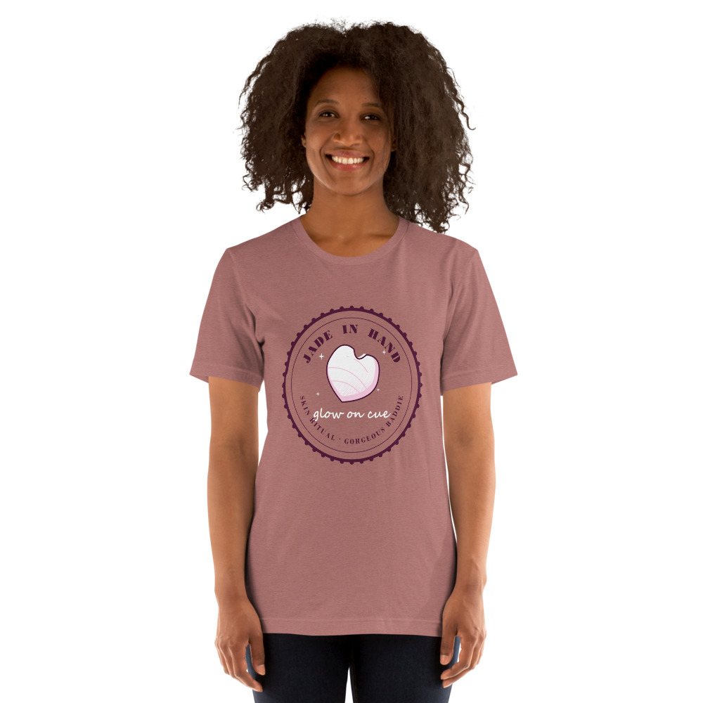 Gorgeous Baddie Jade In Hand Glow Boutique Tee Front