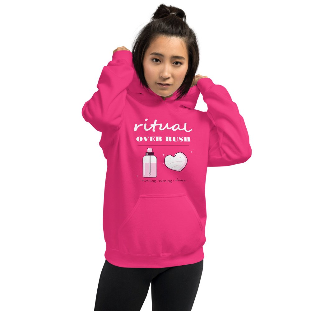 Gorgeous Baddie Ritual Over Rush Boutique Hoodie Front