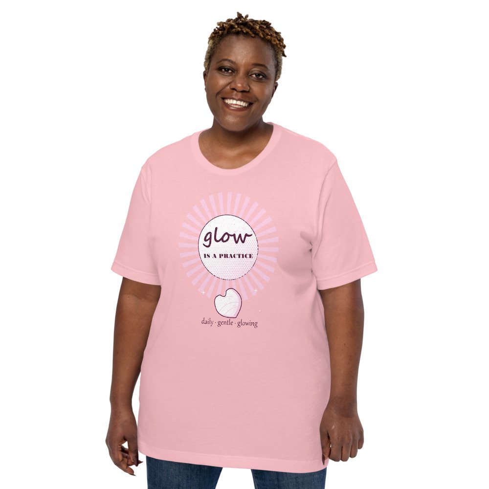 Gorgeous Baddie Glow Is A Practice Boutique Tee Front
