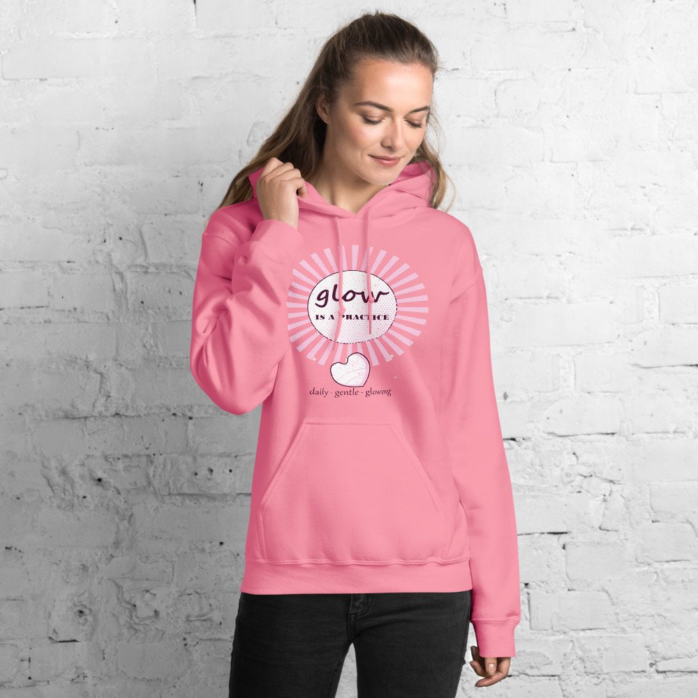 Gorgeous Baddie Glow Is A Practice Boutique Hoodie Front