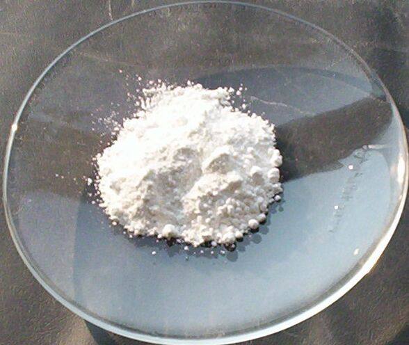 Zinc oxide powder, a mineral sunscreen filter