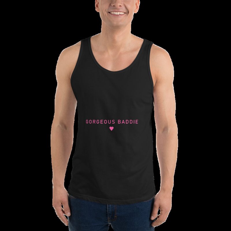 Gorgeous Baddie Minimal Tank Black
