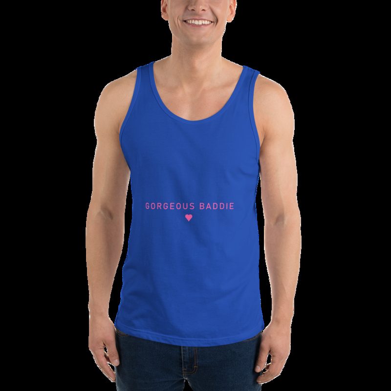 Gorgeous Baddie Minimal Tank True Royal