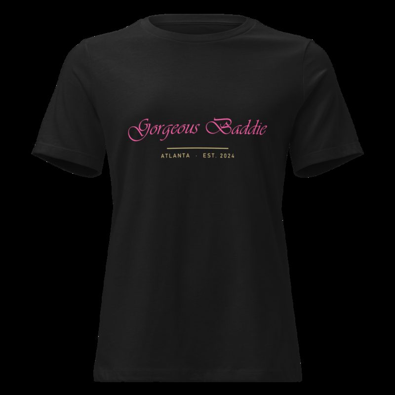 Gorgeous Baddie Signature Women's Tee Black