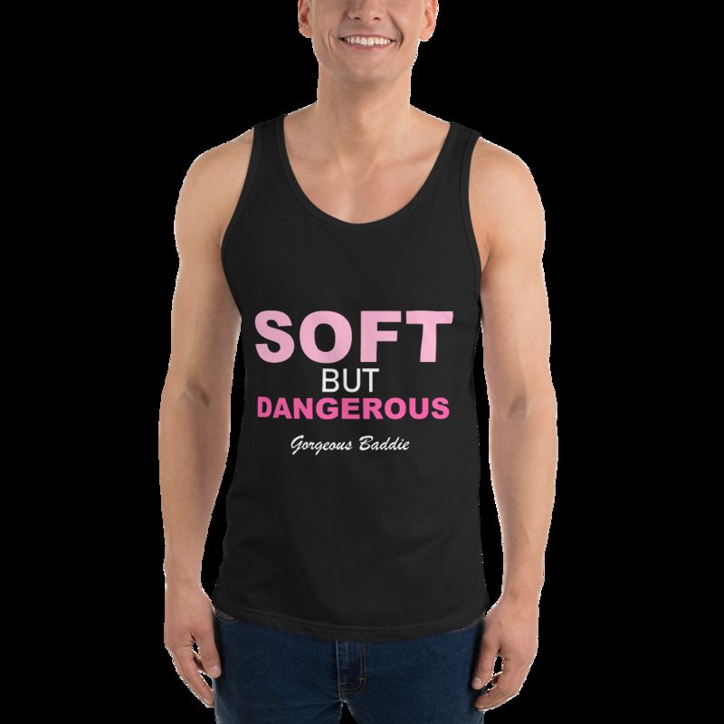 Gorgeous Baddie Soft But Dangerous Tank Black