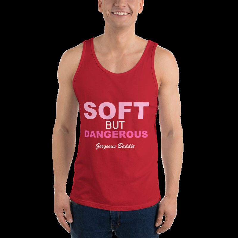 Gorgeous Baddie Soft But Dangerous Tank Red