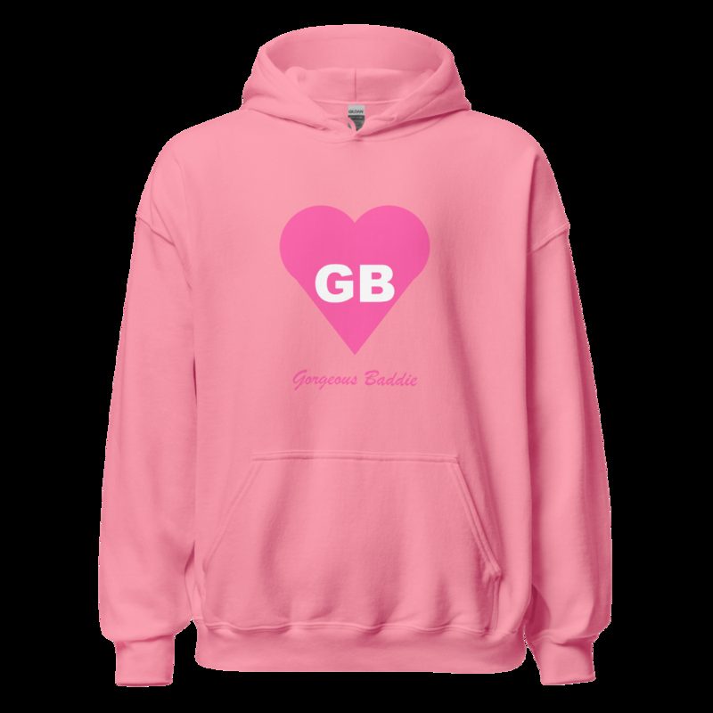 Gorgeous Baddie Heart Monogram Hoodie Azalea