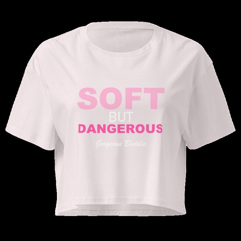 Gorgeous Baddie Soft But Dangerous Crop Top Orchid