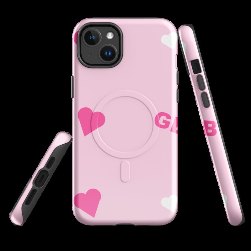 Gorgeous Baddie Hearts Phone Case Glossy