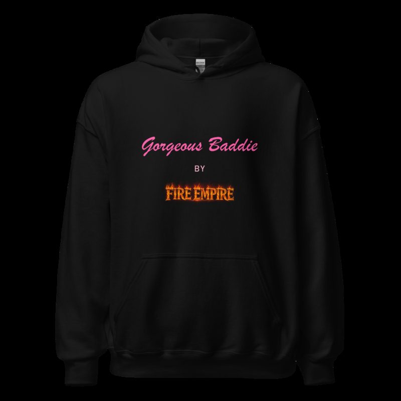 Gorgeous Baddie By Fire Empire Hoodie Black