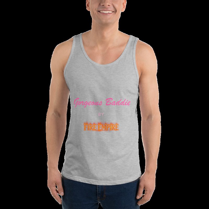 Gorgeous Baddie By Fire Empire Tank Athletic Heather