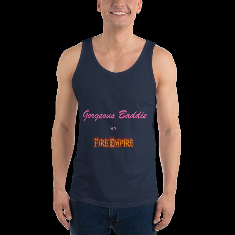 Gorgeous Baddie By Fire Empire Tank Navy