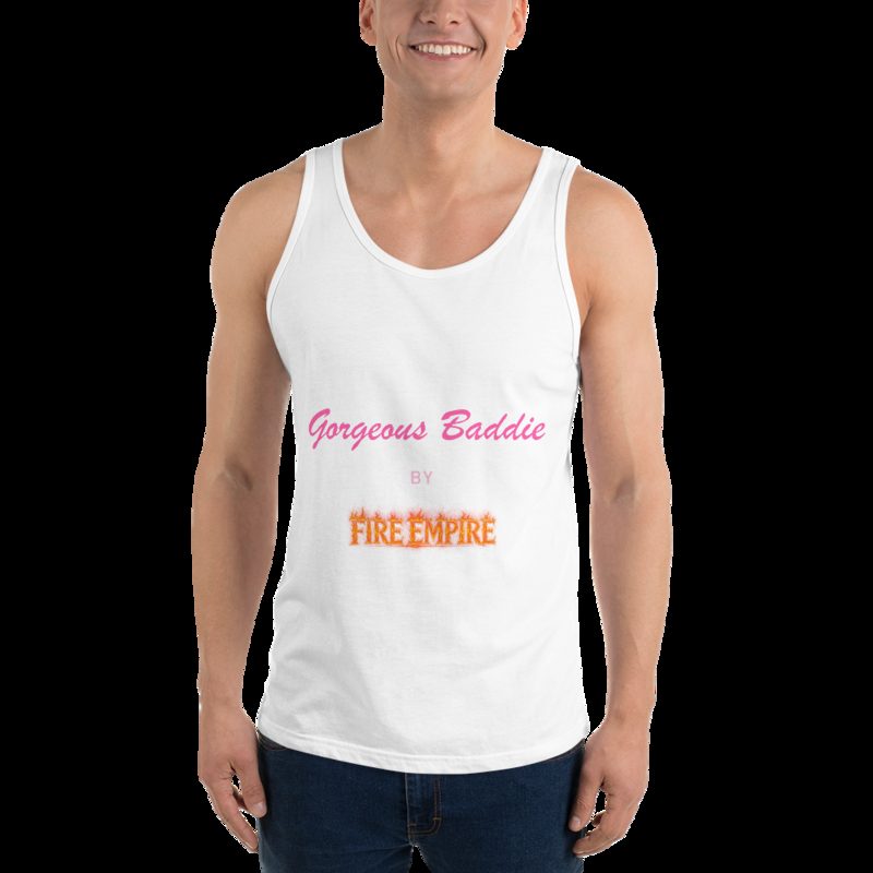 Gorgeous Baddie By Fire Empire Tank White
