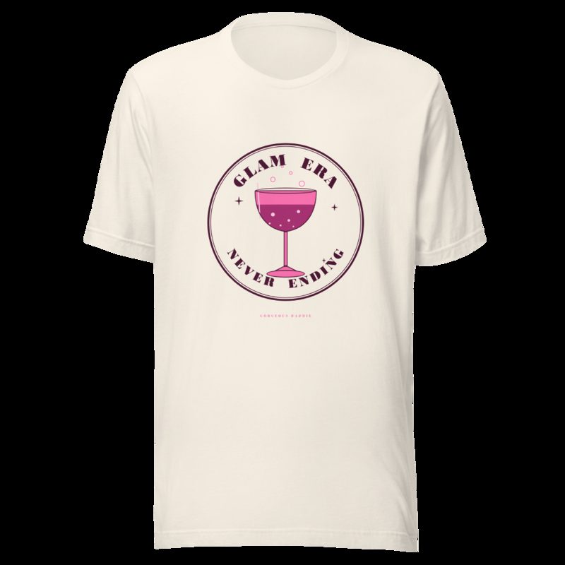 Gorgeous Baddie Glam Era Never Ending Boutique Tee White Vintage White