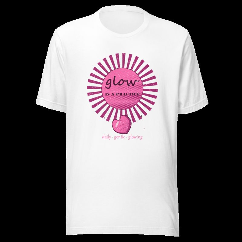 Gorgeous Baddie Glow Is A Practice Boutique Tee White White