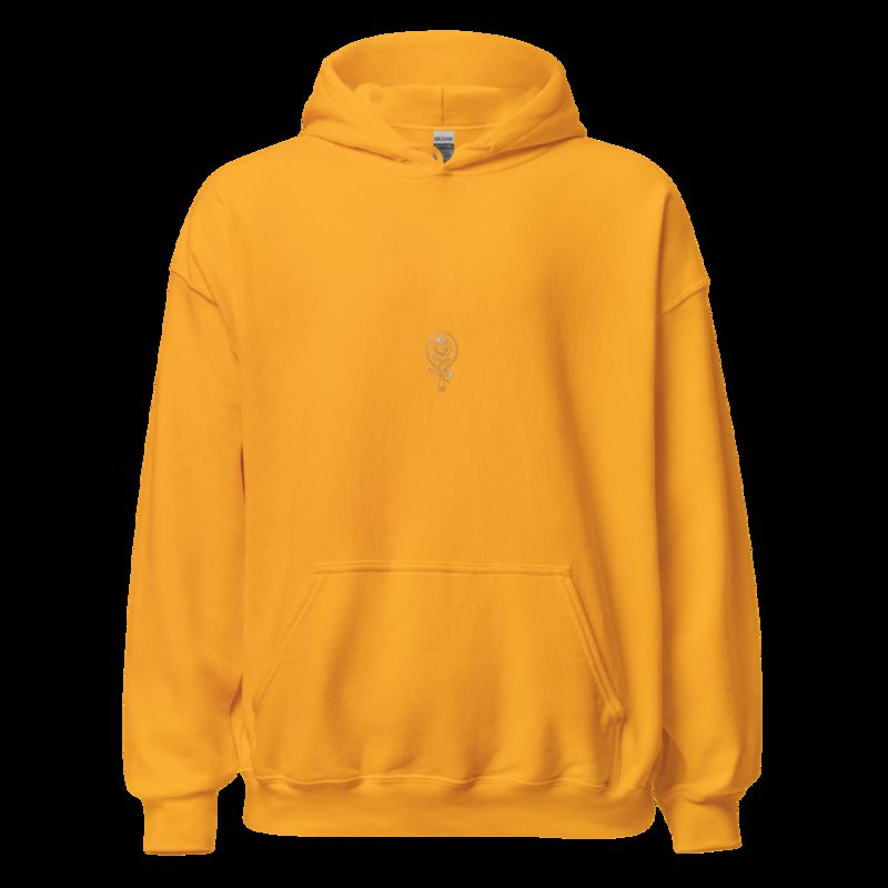 Gorgeous Baddie Rose Mirror Icon Hoodie Gold
