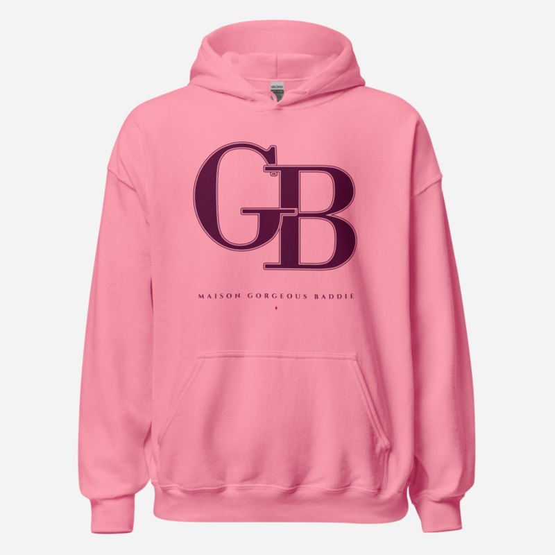 Gorgeous Baddie Maison Embroidered Monogram Hoodie Azalea