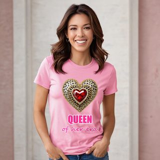 Gorgeous Baddie Queen Of Her Era Tee AI model