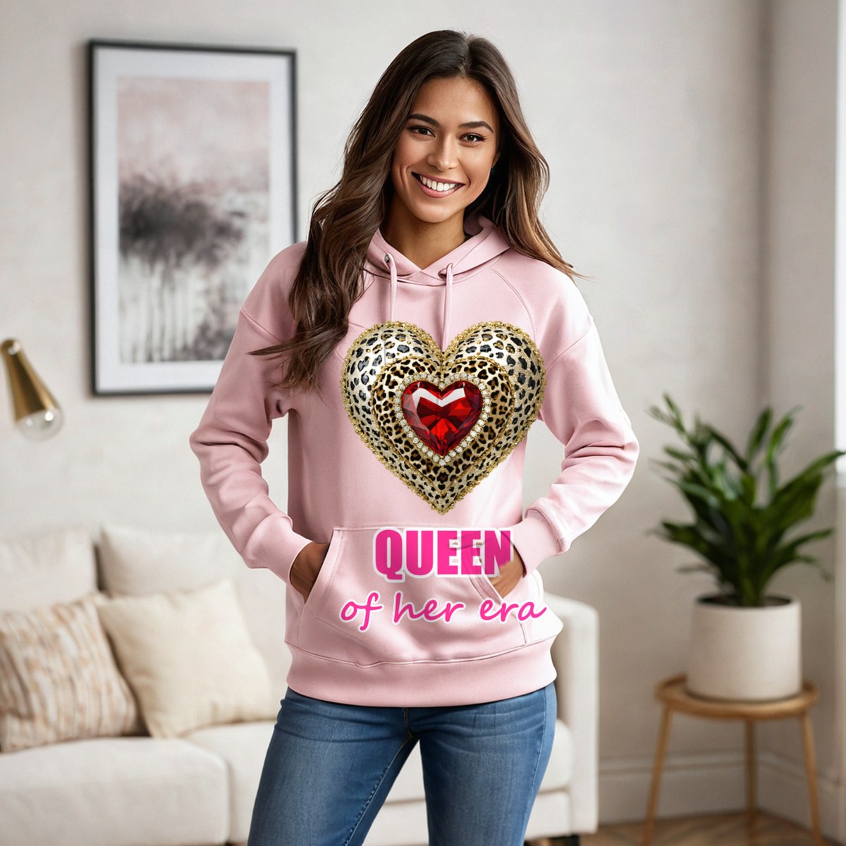 Gorgeous Baddie Queen Of Her Era Hoodie