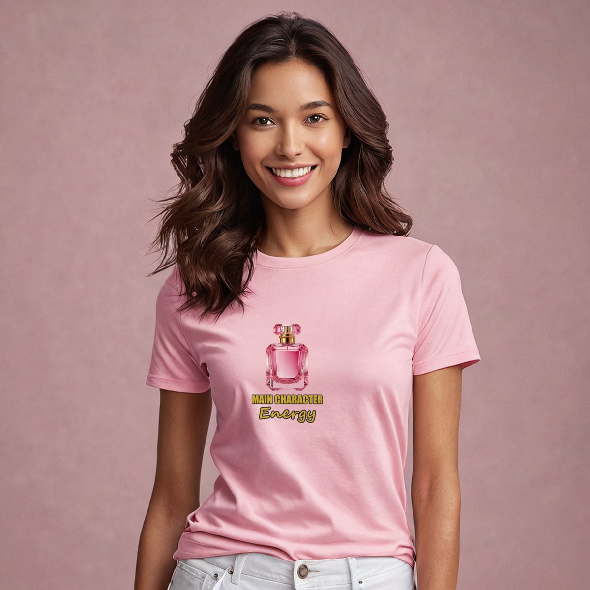 Gorgeous Baddie Main Character Perfume Tee