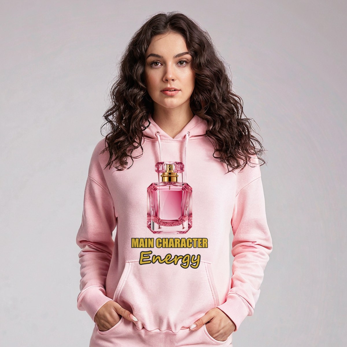 Gorgeous Baddie Main Character Perfume Hoodie