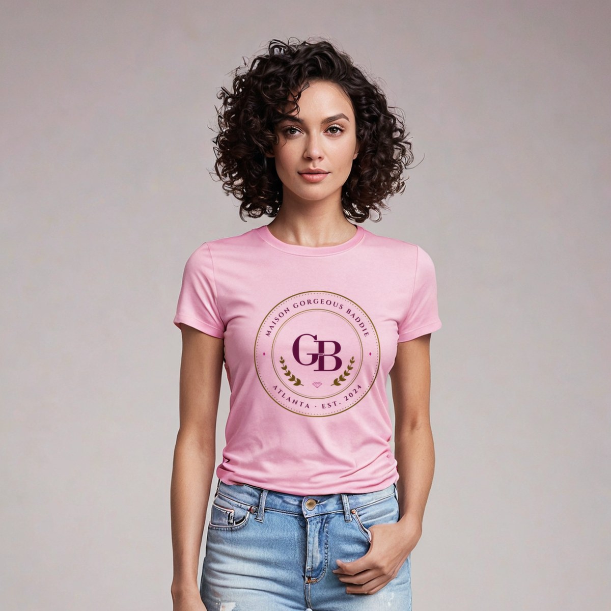 Gorgeous Baddie Maison Medallion Tee