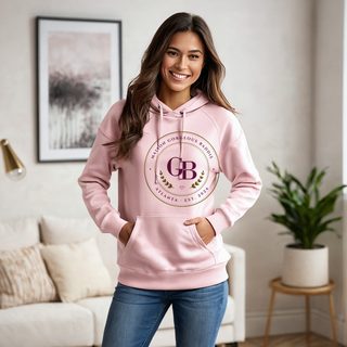 Gorgeous Baddie Maison Medallion Hoodie AI model